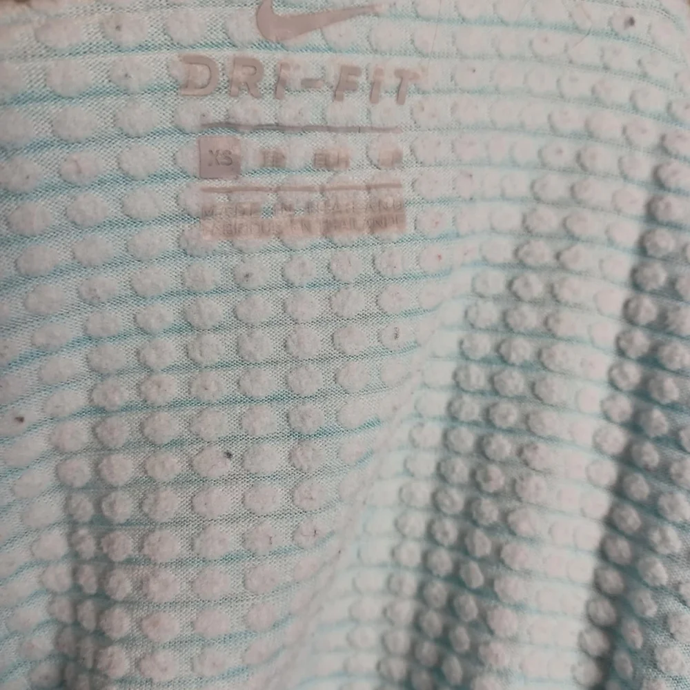 Nike Dri-Fit Running Shirt Long Sleeved Woman‎ Teal X-Small Athleisure 1/4 Zip